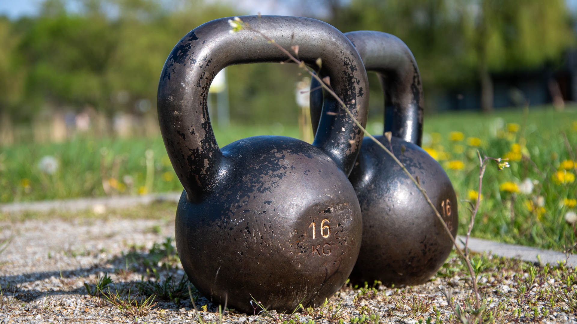 Odważniki kettlebells